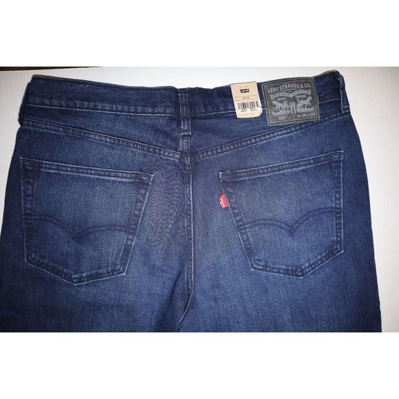 Levi's 550 Men's Sz 36x36 Blue Relaxed Fit Jeans $70 - Picture 4 of 6